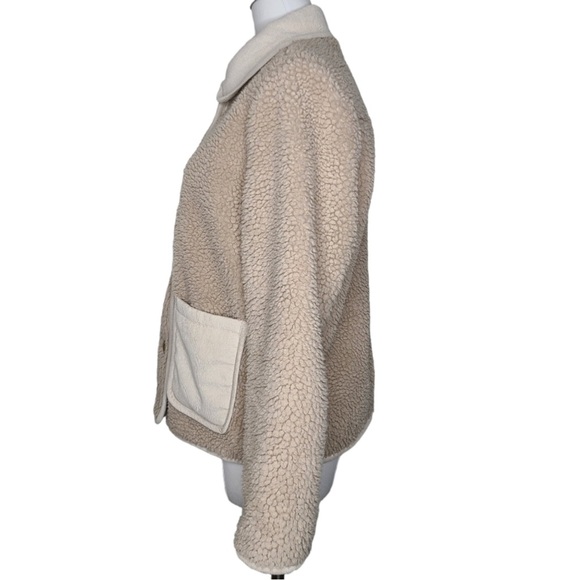 Alex Mill Marley Jacket in Sherpa Natural M - Picture 7 of 16